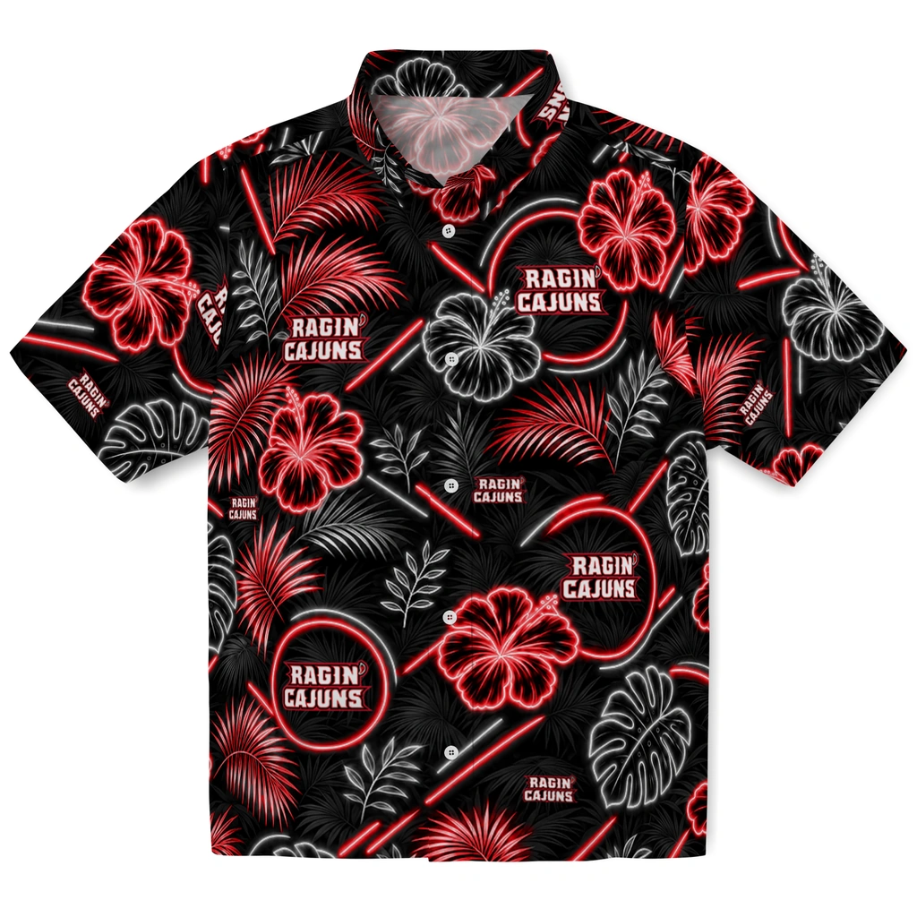 louisiana-ragin-cajuns-hawaiian-shirt-customized-neon-florals-black-best-selling.webp louisiana ragin cajuns hawaiian shirt customized neon florals black best selling