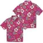 louisiana-ragin-cajuns-hawaiian-shirt-personalized-hibiscus-monstera-red-best-selling.webp