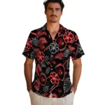 louisville-cardinals-hawaiian-shirt-personalized-neon-florals-black-best-selling.webp
