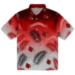 louisville-cardinals-hawaiian-shirt-personalized-ombre-fronds-red-best-selling.webp