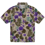 lsu-tigers-hawaiian-shirt-customized-tiki-masks-warm-beige-best-selling.webp