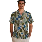 marquette-golden-eagles-hawaiian-shirt-customized-tiki-masks-warm-beige-best-selling.webp