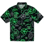 marshall-thundering-herd-hawaiian-shirt-customized-neon-florals-black-best-selling.webp