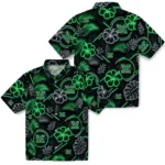 marshall-thundering-herd-hawaiian-shirt-customized-neon-florals-black-best-selling.webp
