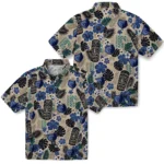 memphis-grizzlies-hawaiian-shirt-custom-tiki-masks-warm-beige-best-selling.webp