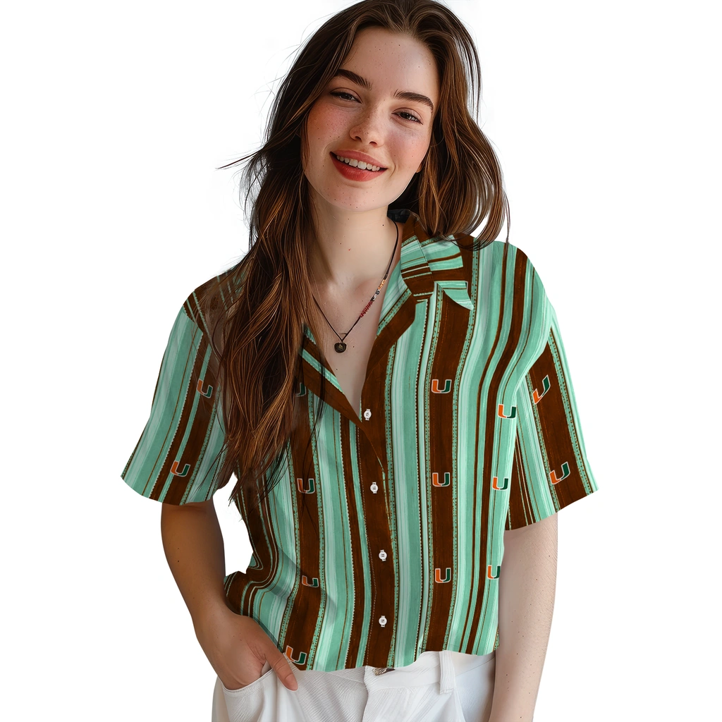 miami-hurricanes-hawaiian-shirt-customized-distressed-stripes-orange-green-latest-model.webp
