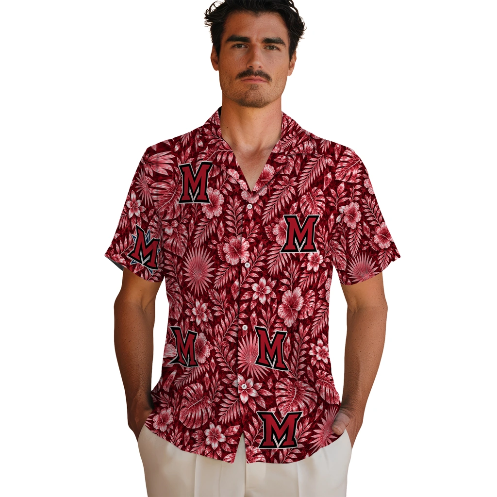 miami-redhawks-hawaiian-shirt-custom-crystal-foliage-red-fashion-forward.webp