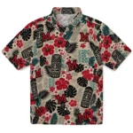 miami-redhawks-hawaiian-shirt-custom-tiki-masks-warm-beige-best-selling.webp