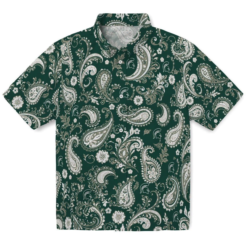 michigan-state-spartans-hawaiian-shirt-personalized-paisley-print-green-best-selling.webp michigan state spartans hawaiian shirt personalized paisley print green best selling