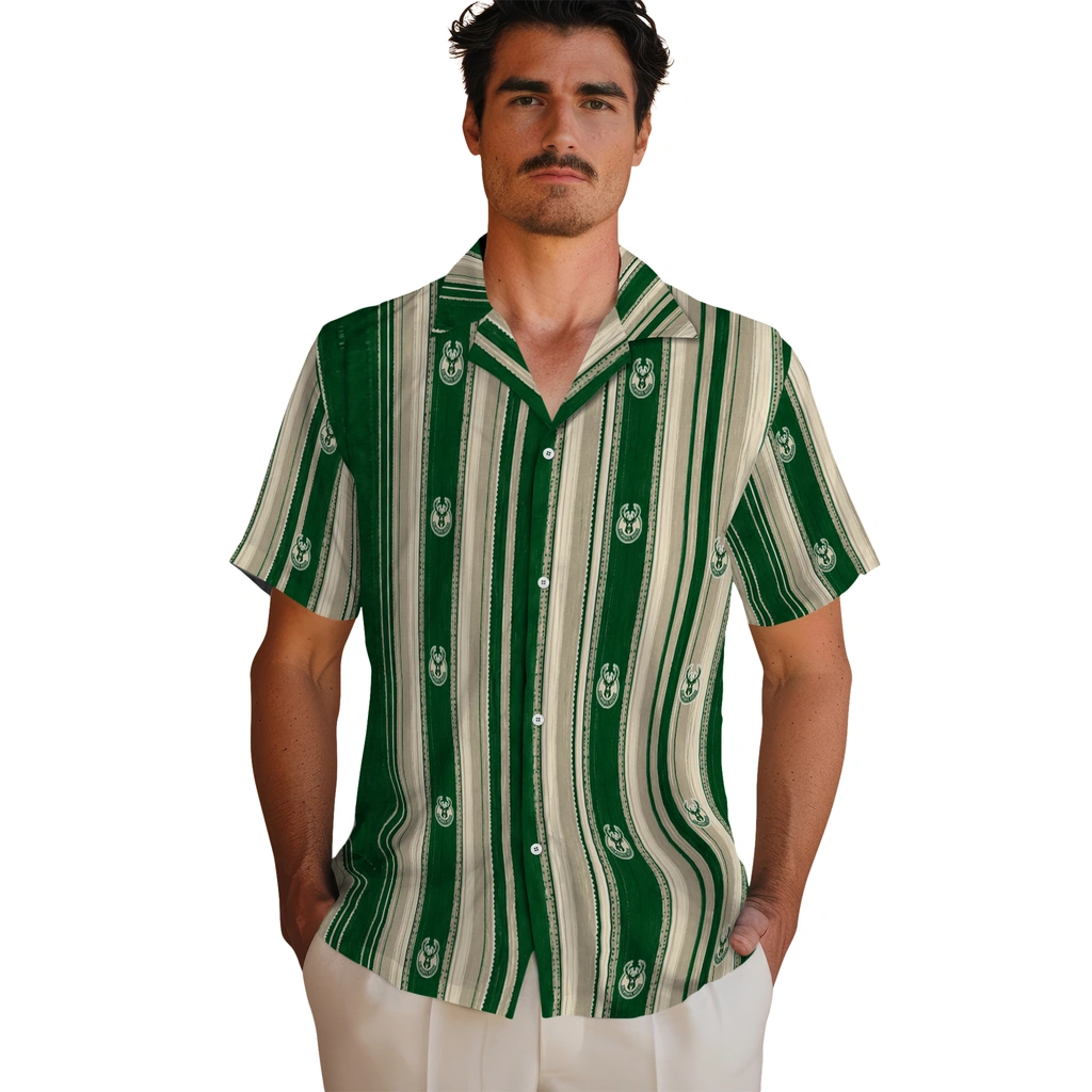 milwaukee-bucks-hawaiian-shirt-custom-distressed-stripes-green-cream-fashion-forward.webp