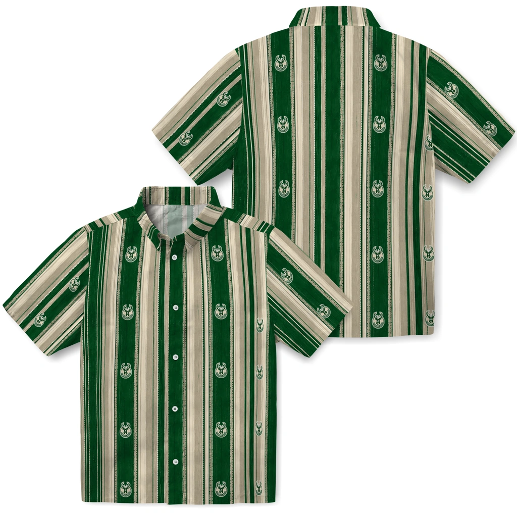milwaukee-bucks-hawaiian-shirt-custom-distressed-stripes-green-cream-high-quality.webp