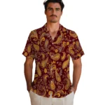minnesota-golden-gophers-hawaiian-shirt-customized-paisley-print-maroon-best-selling.webp