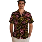 minnesota-golden-gophers-hawaiian-shirt-personalized-neon-florals-black-best-selling.webp