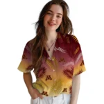 minnesota-golden-gophers-hawaiian-shirt-personalized-ombre-fronds-maroon-best-selling.webp
