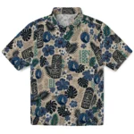 minnesota-timberwolves-hawaiian-shirt-custom-tiki-masks-warm-beige-best-selling.webp