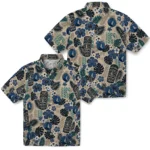 minnesota-timberwolves-hawaiian-shirt-custom-tiki-masks-warm-beige-best-selling.webp