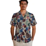 minnesota-twins-hawaiian-shirt-custom-tiki-masks-warm-beige-best-selling.webp