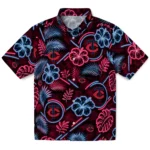 minnesota-twins-hawaiian-shirt-personalized-neon-florals-black-best-selling.webp