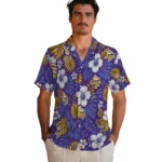 minnesota-vikings-hawaiian-shirt-customized-hibiscus-monstera-purple-best-selling.webp