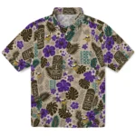 minnesota-vikings-hawaiian-shirt-customized-tiki-masks-warm-beige-best-selling.webp