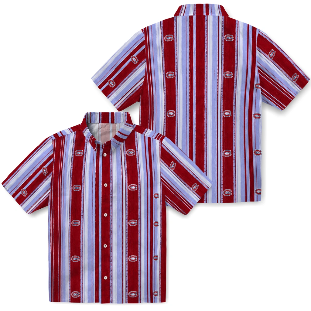 montreal-canadiens-hawaiian-shirt-personalized-distressed-stripes-red-blue-high-quality.webp
