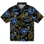 navy-midshipmen-hawaiian-shirt-personalized-neon-florals-black-best-selling.webp