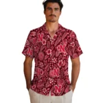 nebraska-cornhuskers-hawaiian-shirt-personalized-crystal-foliage-red-best-selling.webp