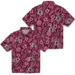 new-mexico-state-aggies-hawaiian-shirt-customized-crystal-foliage-crimson-best-selling.webp