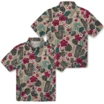 new-mexico-state-aggies-hawaiian-shirt-customized-tiki-masks-warm-beige-best-selling.webp