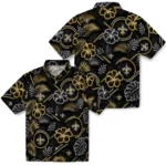 new-orleans-saints-hawaiian-shirt-personalized-neon-florals-black-best-selling.webp