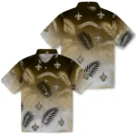 new-orleans-saints-hawaiian-shirt-personalized-ombre-fronds-gold-best-selling.webp