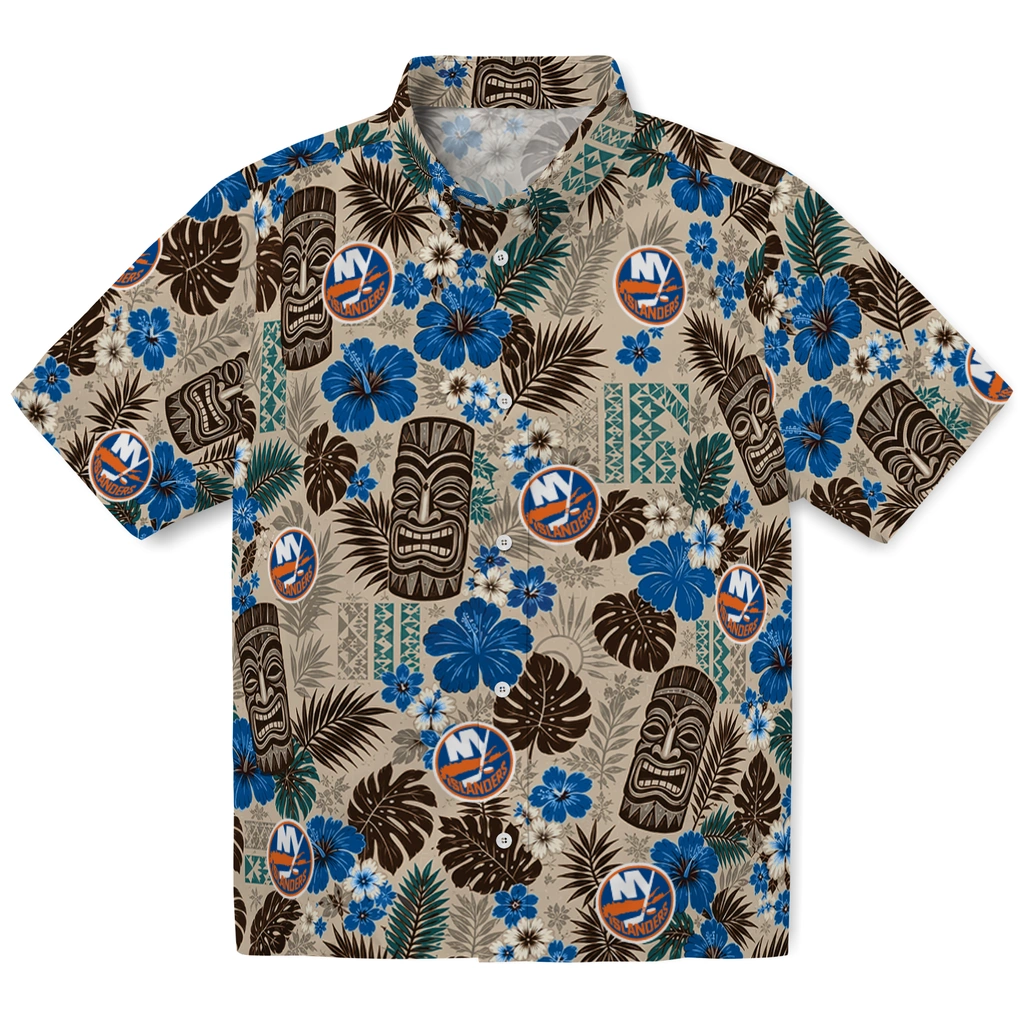 new-york-islanders-hawaiian-shirt-customized-tiki-masks-warm-beige-best-selling.webp new york islanders hawaiian shirt customized tiki masks warm beige best selling