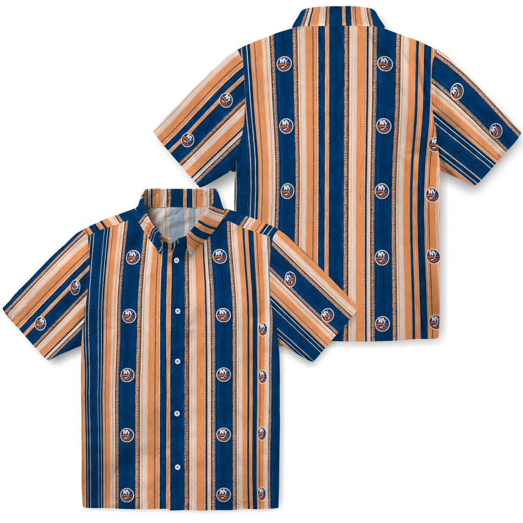 new-york-islanders-hawaiian-shirt-personalized-distressed-stripes-blue-orange-high-quality.webp