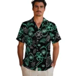 new-york-jets-hawaiian-shirt-customized-neon-florals-black-best-selling.webp