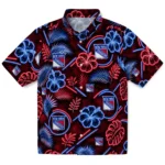 new-york-rangers-hawaiian-shirt-customized-neon-florals-black-best-selling.webp