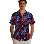 new-york-rangers-hawaiian-shirt-customized-neon-florals-black-best-selling.webp
