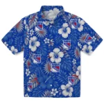 new-york-rangers-hawaiian-shirt-personalized-hibiscus-monstera-blue-best-selling.webp