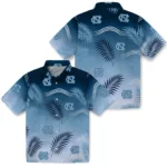 north-carolina-tar-heels-hawaiian-shirt-personalized-ombre-fronds-light-blue-best-selling.webp