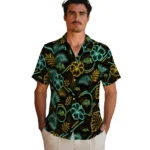 north-dakota-state-bison-hawaiian-shirt-custom-neon-florals-black-best-selling.webp