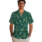 north-dakota-state-bison-hawaiian-shirt-customized-crystal-foliage-green-best-selling.webp