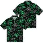 north-texas-mean-green-hawaiian-shirt-custom-neon-florals-black-best-selling.webp