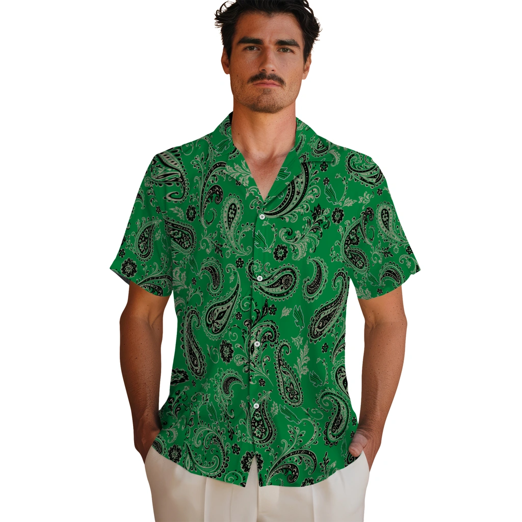 north-texas-mean-green-hawaiian-shirt-personalized-paisley-print-green-fashion-forward.webp