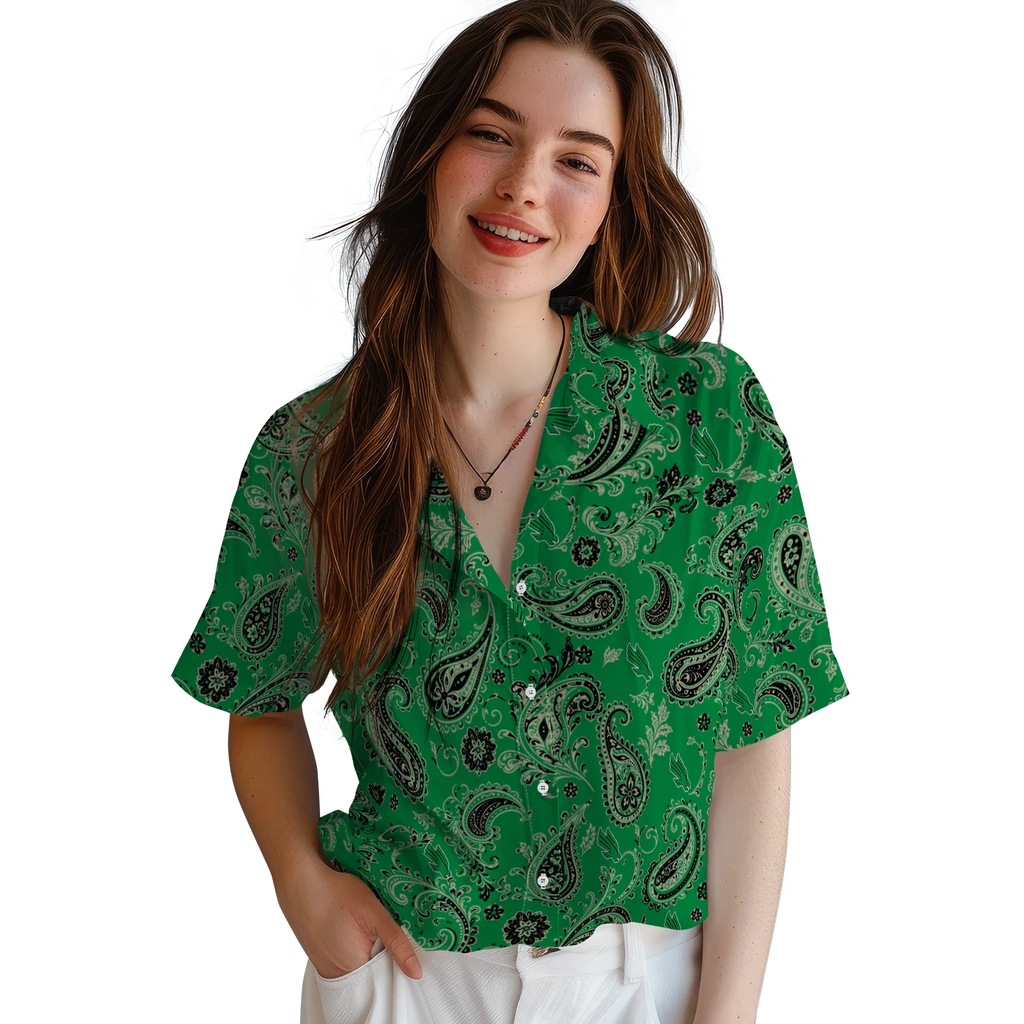 north-texas-mean-green-hawaiian-shirt-personalized-paisley-print-green-latest-model.webp