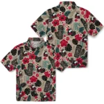 northern-illinois-huskies-hawaiian-shirt-personalized-tiki-masks-warm-beige-best-selling.webp