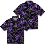 northwestern-wildcats-hawaiian-shirt-personalized-neon-florals-black-best-selling.webp