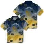 notre-dame-fighting-irish-hawaiian-shirt-custom-ombre-fronds-navy-best-selling.webp