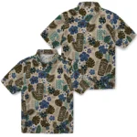 notre-dame-fighting-irish-hawaiian-shirt-customized-tiki-masks-warm-beige-best-selling.webp