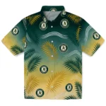 oakland-athletics-hawaiian-shirt-personalized-ombre-fronds-green-best-selling.webp