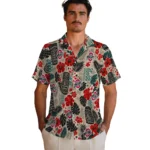ohio-state-buckeyes-hawaiian-shirt-personalized-tiki-masks-warm-beige-best-selling.webp