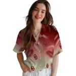 oklahoma-sooners-hawaiian-shirt-custom-ombre-fronds-crimson-best-selling.webp